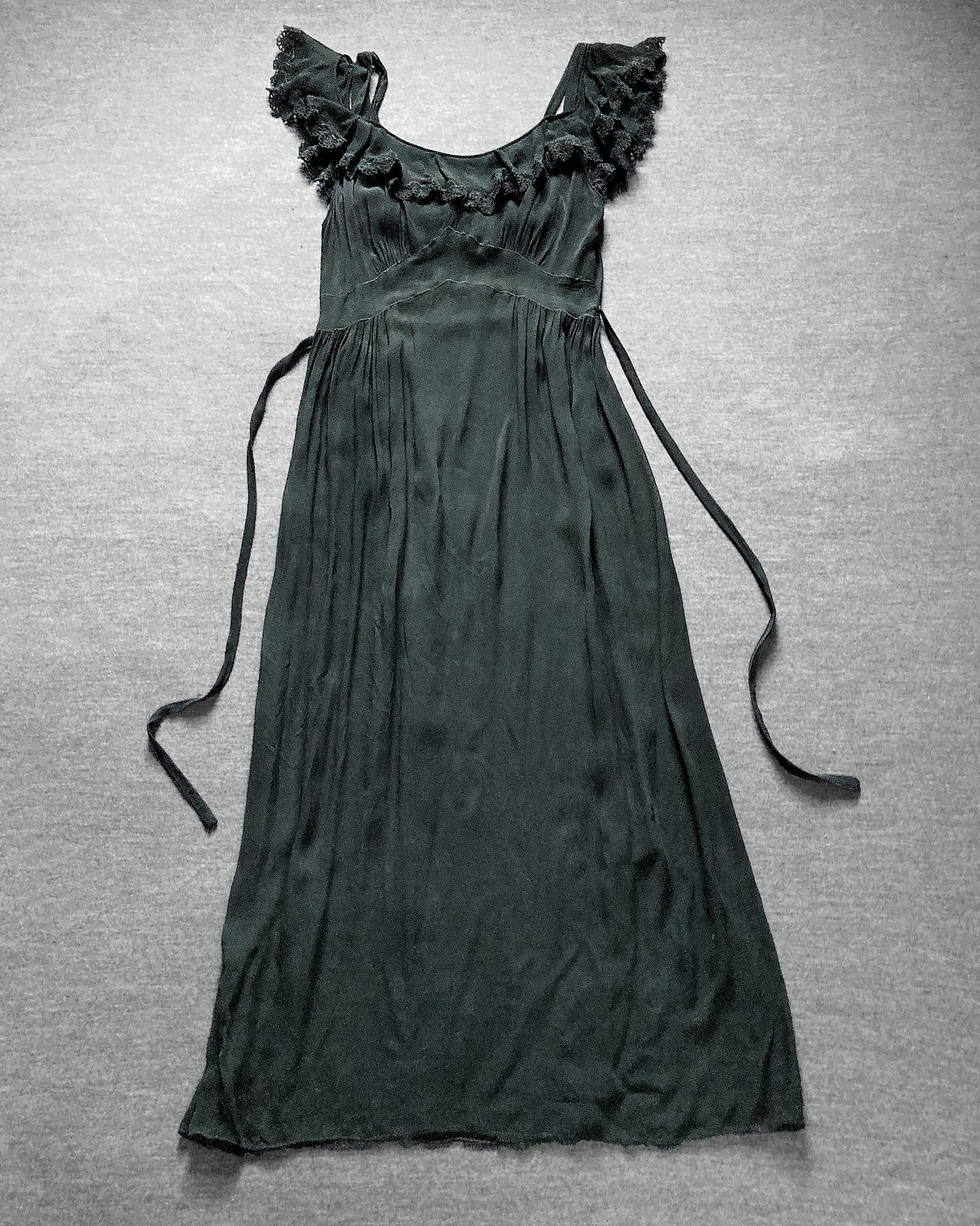 1930s Sheer Slip Dress–Size 2