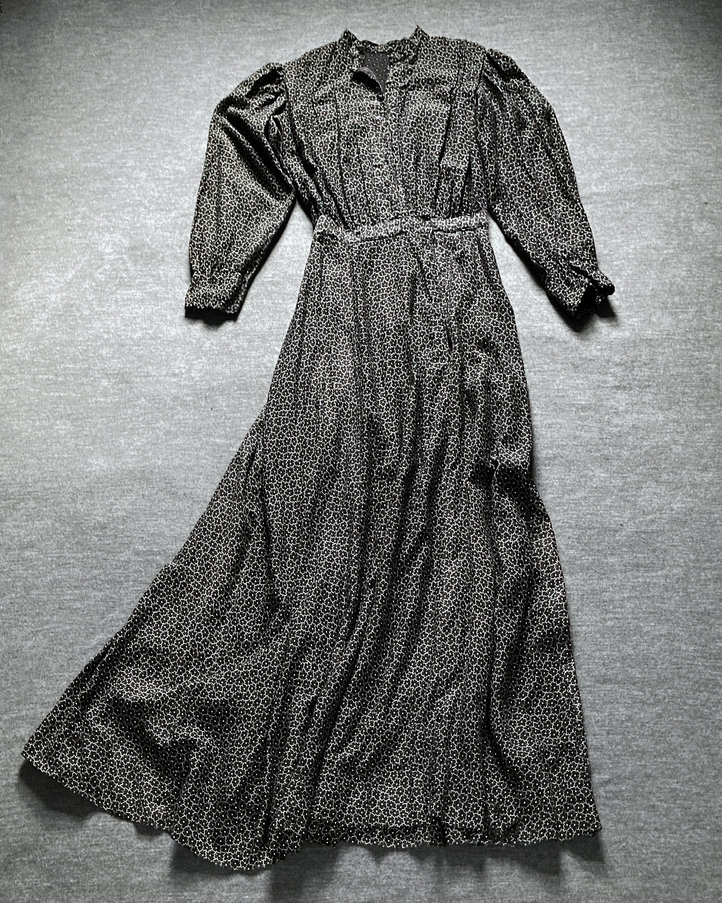 Antique Calico Work Dress–S/M