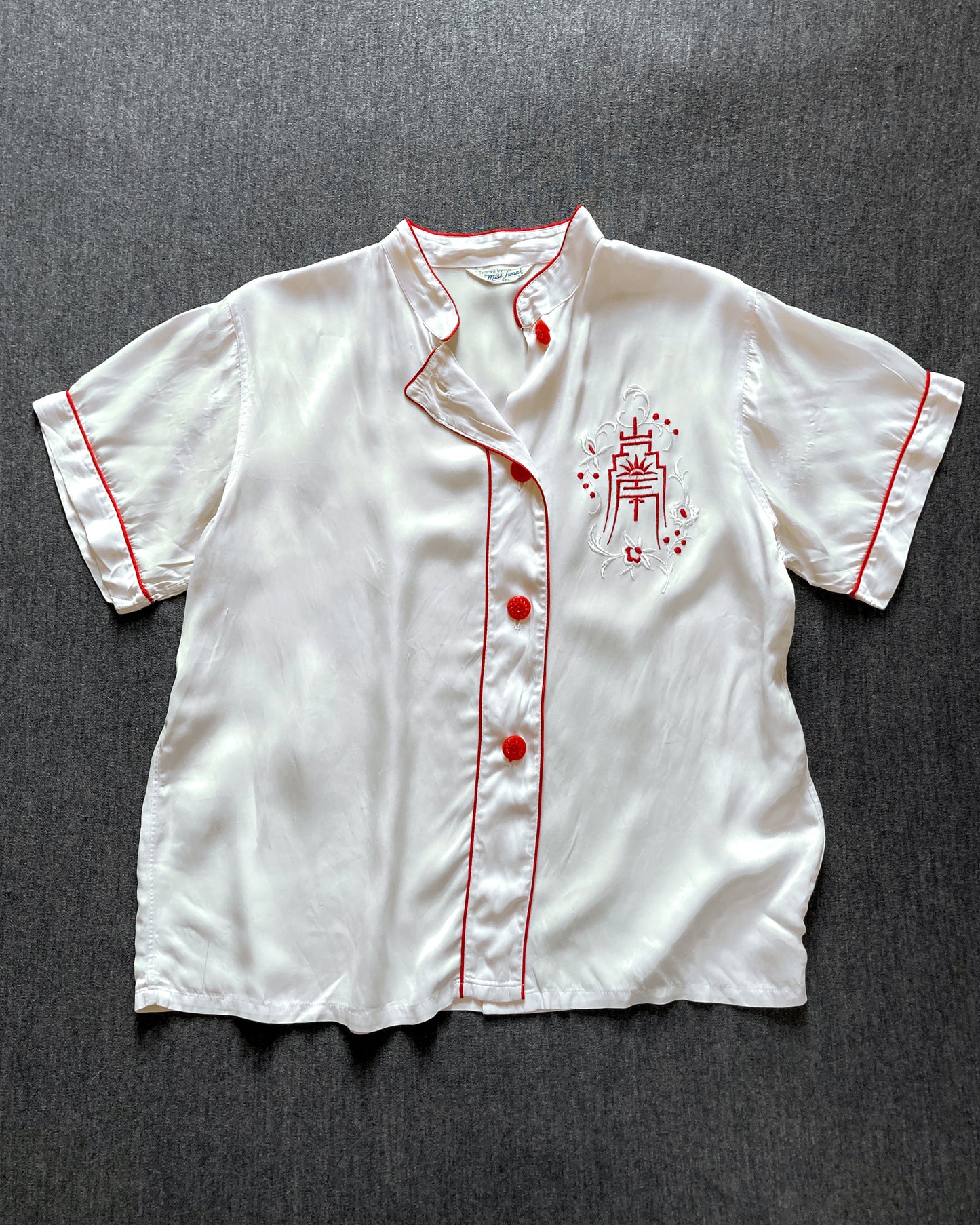 1940s Rayon Satin PJs–M