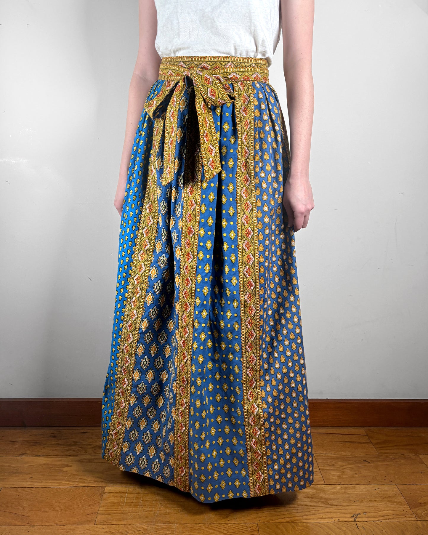 1970s Souleiado Skirt–S