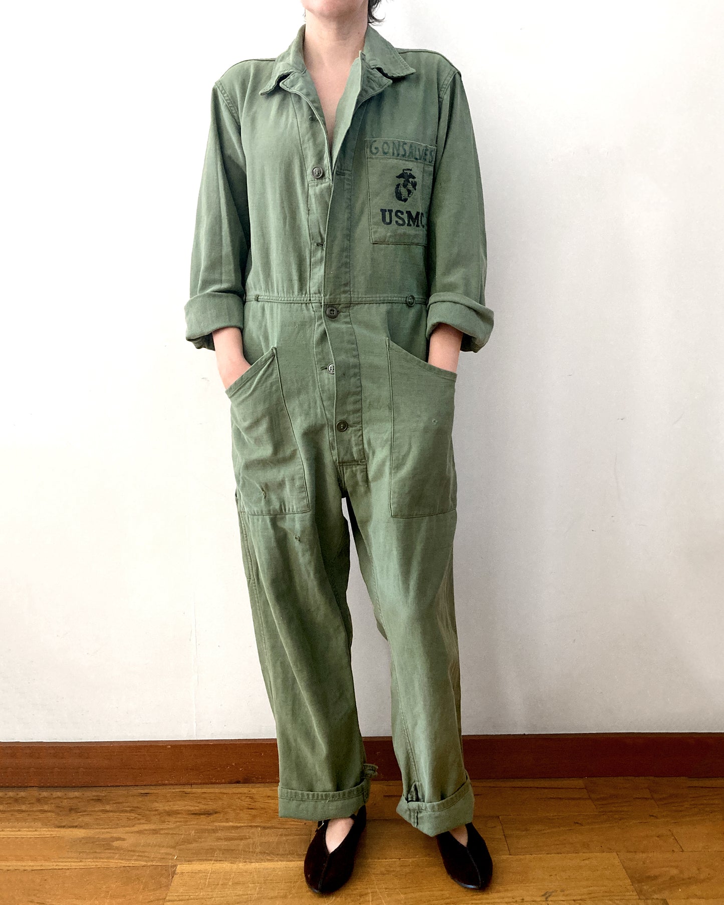 70s USMC Coveralls–M
