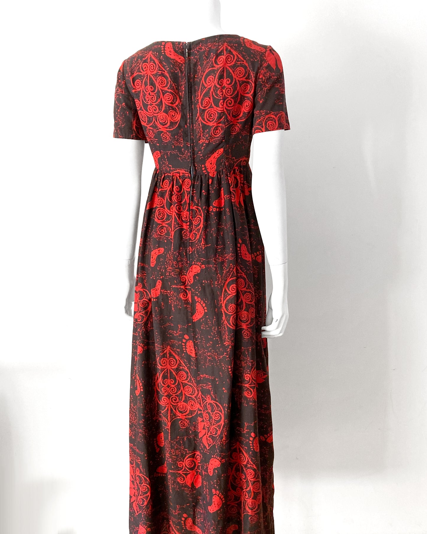 1960s Hawaiian Maxi–Size 2