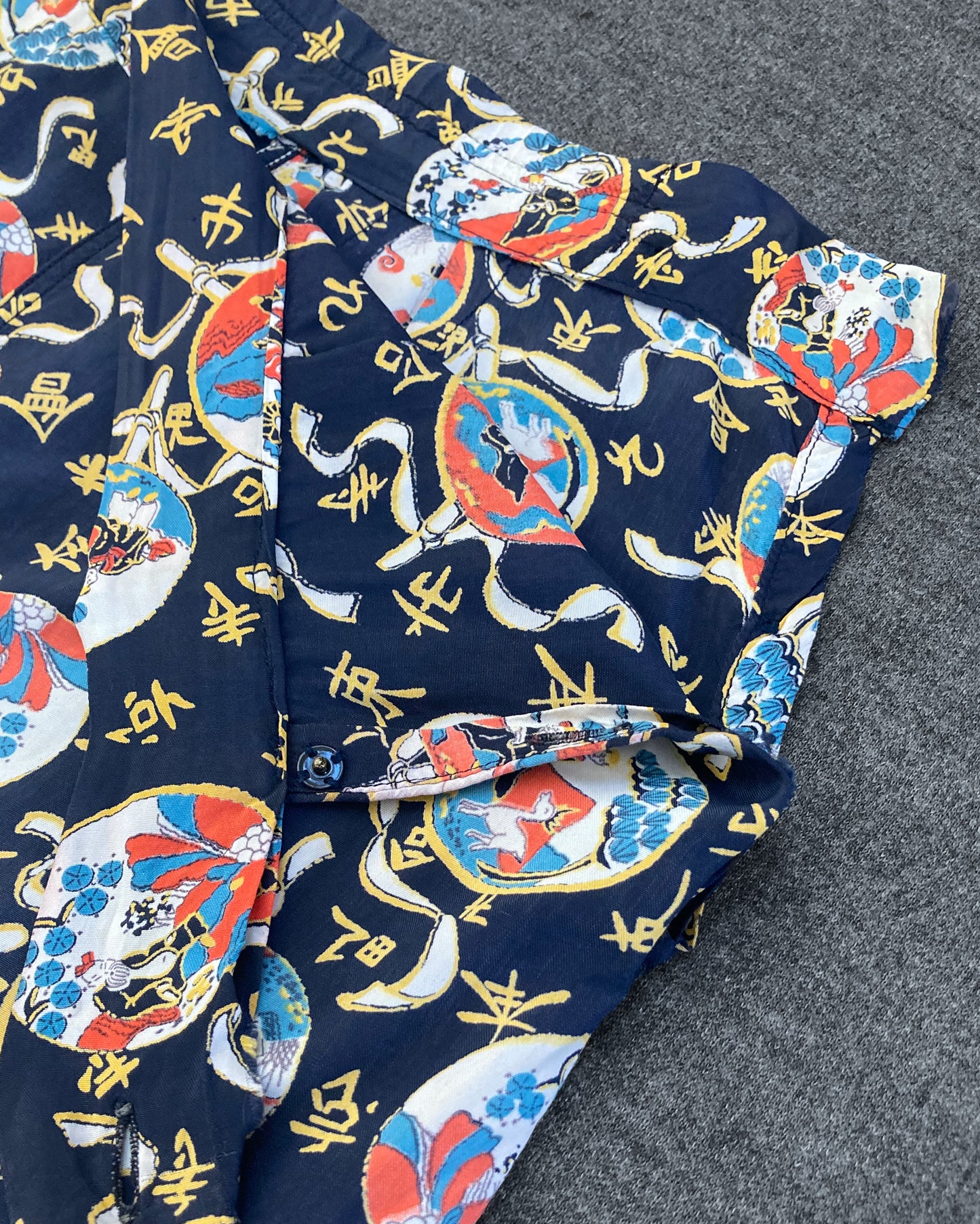 1940s Rayon Lounge Pants–S