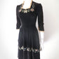 1940s Lanz of Salzburg Velveteen Dress - XS
