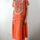 1920s Embroidered Day Dress–S/M