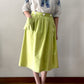 1960s Cotton Wrap Skirt–Size 4