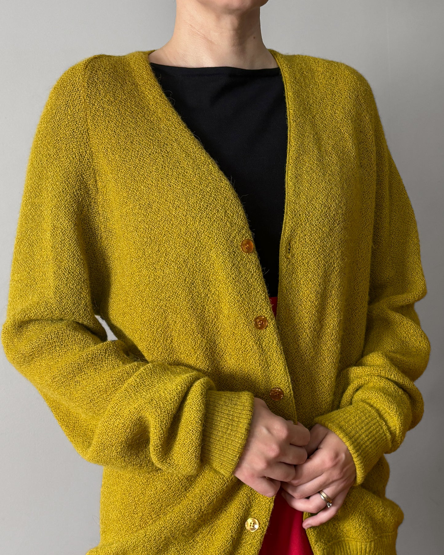 1960s Alpaca Cardigan–M/L