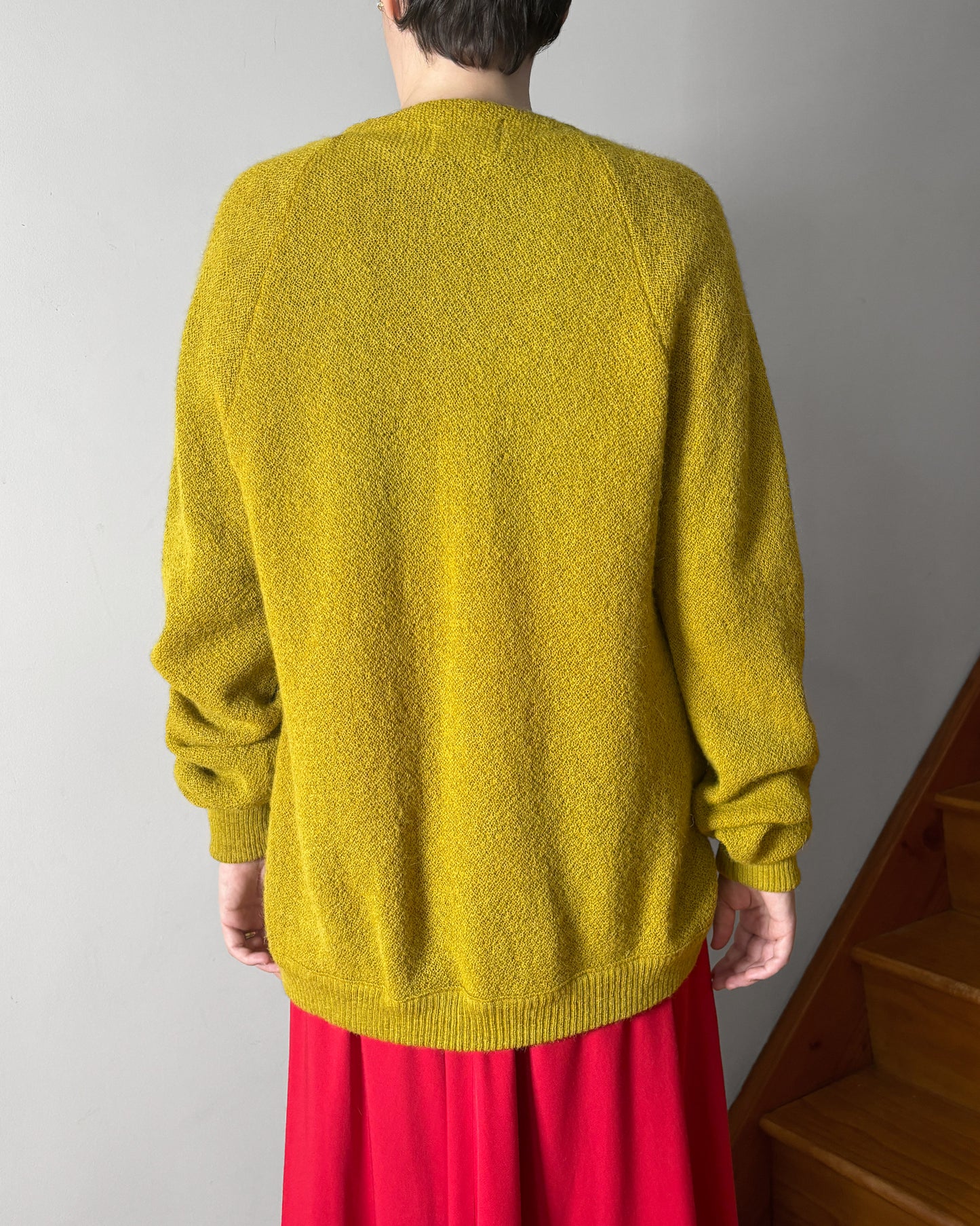 1960s Alpaca Cardigan–M/L