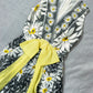 1970s Daisies Party Dress–Size 0