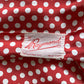 1940s Polka Dot Wrap Dress–S