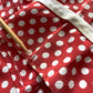 1940s Polka Dot Wrap Dress–S