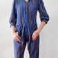 80s Flannel Jumpsuit–S