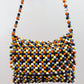 1980s Plastic Bead Shoulder Purse