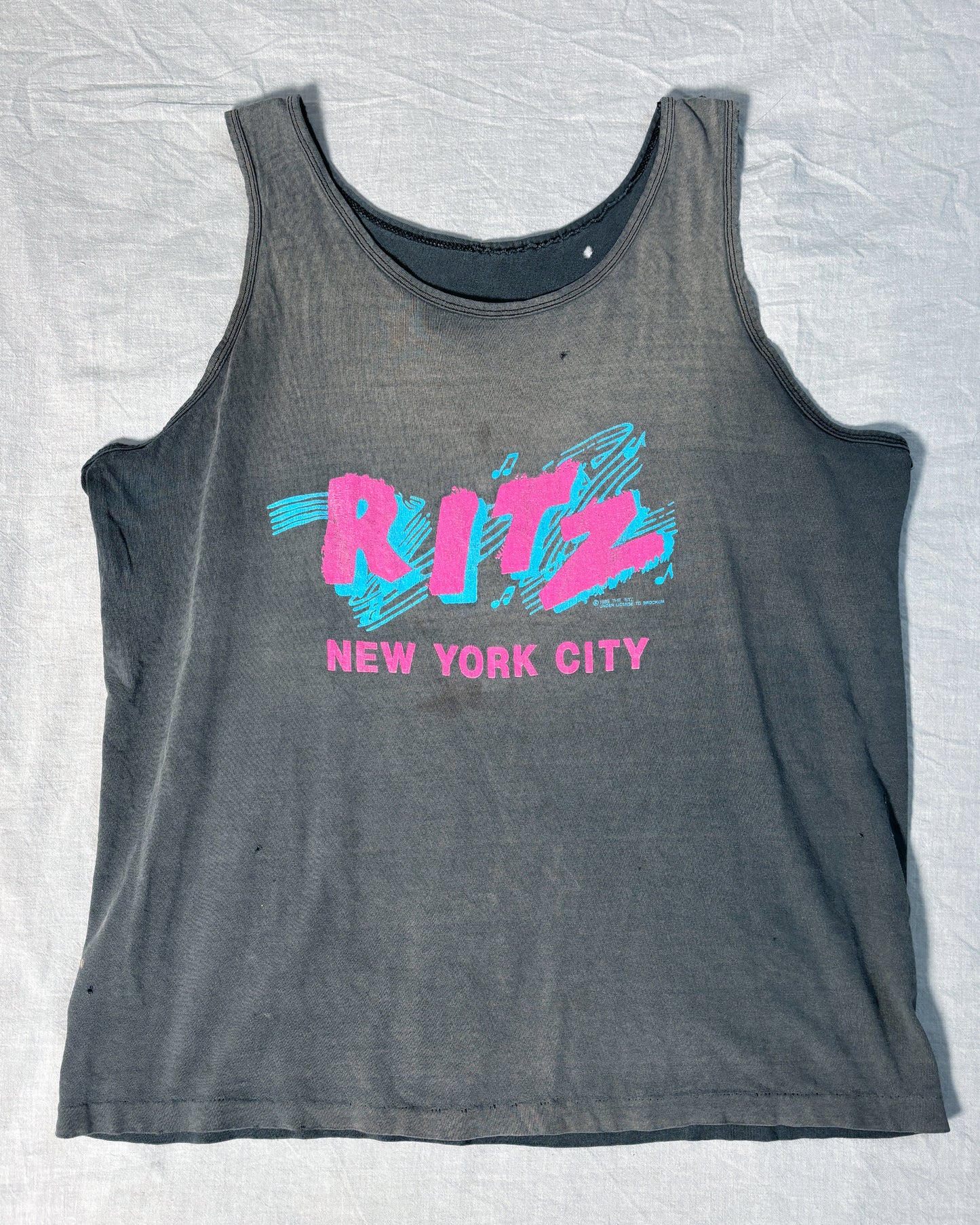 1980s the Ritz NYC Rock Club Tank–XL