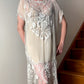 1920s Ivory Chiffon & Lace Gown