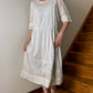 1920s Cotton Day Dress–M