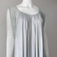 1940s Satin & Lace Nightgown–L