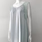 1940s Satin & Lace Nightgown–L