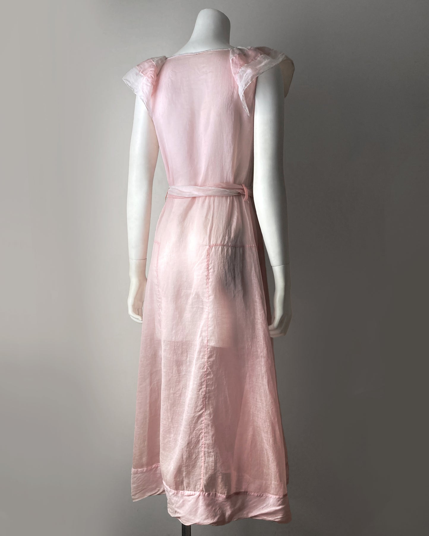 1930s Organdy Party Dress–S