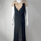 1920s Illusion Lace Dress–S