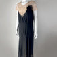 1920s Illusion Lace Dress–S